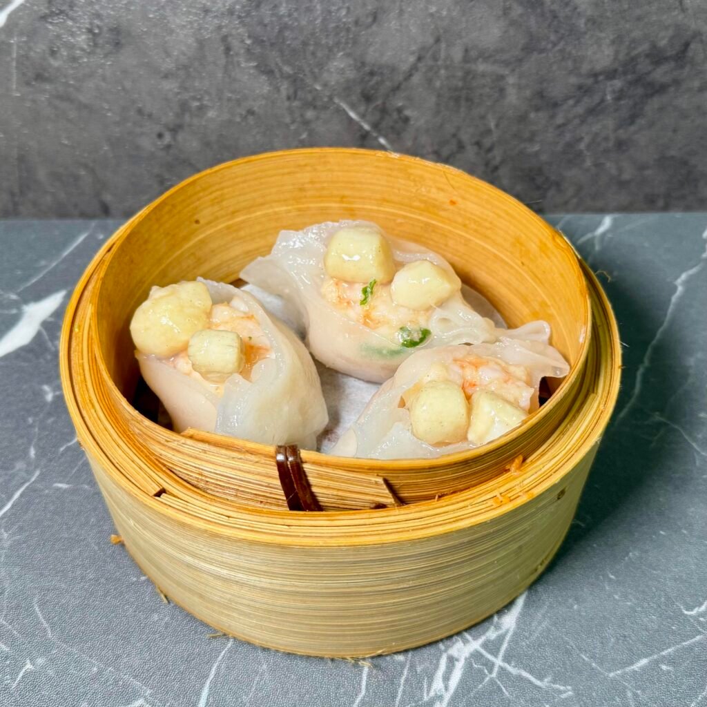 Raviolis aux crevettes (har gow)