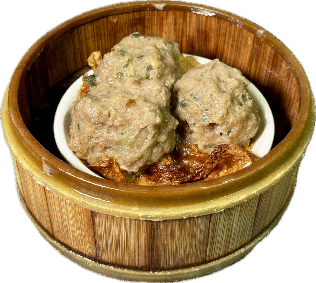 Boulettes de bœuf vapeur