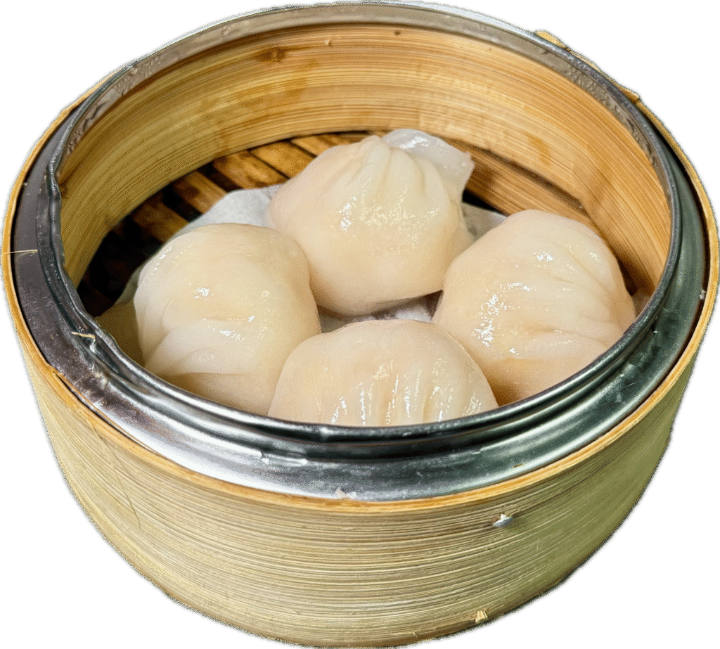 Raviolis aux crevettes (har gow)
